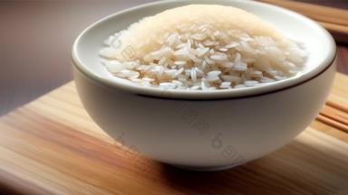 米饭米粒饭粒素材